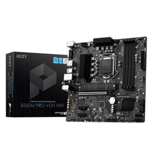 MSI B560M PRO-VDH WIFI mATX 11th10th Gen Intel Core Gaming Motherboard