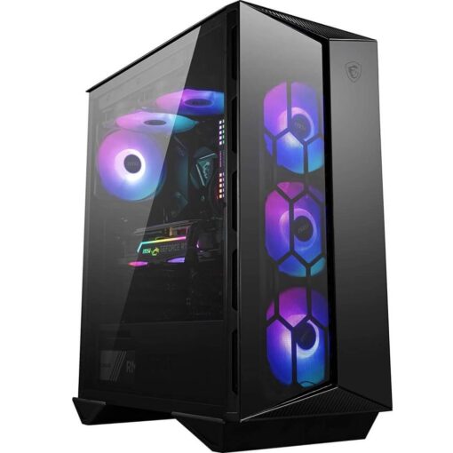 MSI MPG Series Gungnir 110R Premium Mid-Tower 4 Fans Gaming PC Case