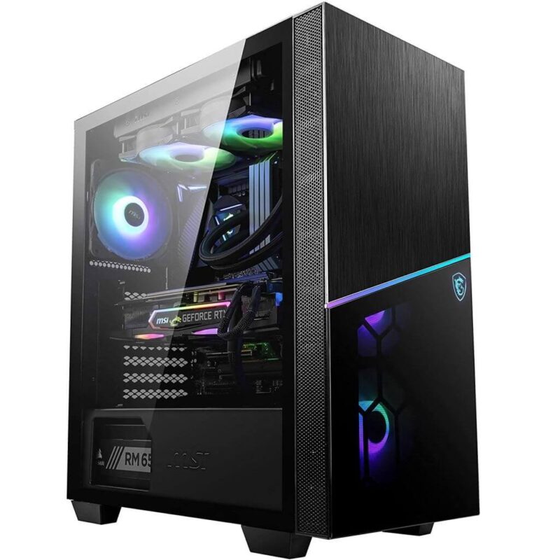 MSI MPG Series SEKIRA 100R Premium ATX Mid-Tower Gaming PC Case