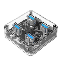 Orico 4 Ports USB 3.0 Hub Transparent MH4U-U3