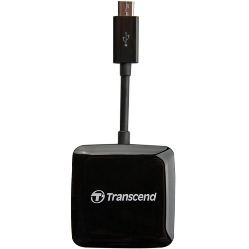 Transcend OTG Card Reader For Android Devices - Black