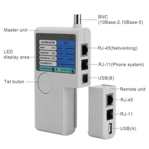 Kuwes Remote Cable Tester BCT-210