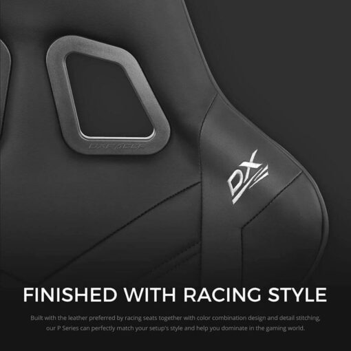 DXRacer Prince Series P132 Gaming Chair - Black - Image 14