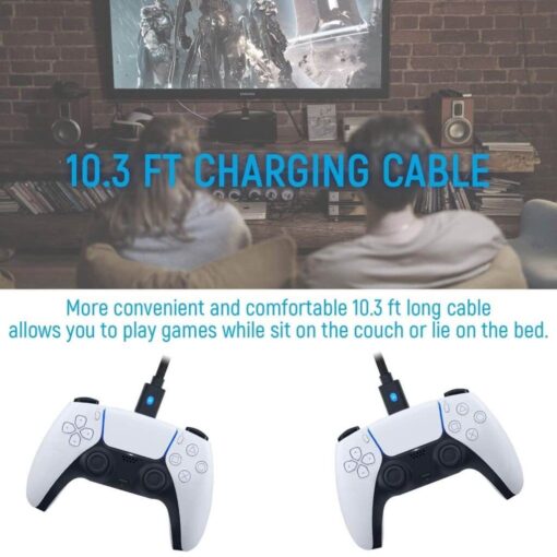 Dobe Type-C USB Charging Cable For PS5/Xbox Series X/Series S/Nintendo Switch/Mobile Phone - 3m - Image 9