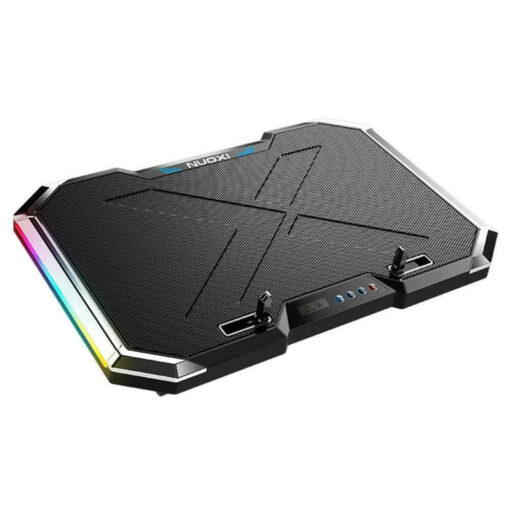 Nuoxi RGB Laptop Cooling Pad & Desktop Stand - Black - Image 2