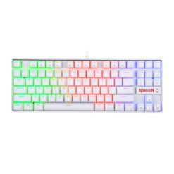 Redragon K552 RGB Mechanical Wired Gaming Keyboard - White