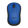 Logitech M220 Wireless Silent Mouse - Blue