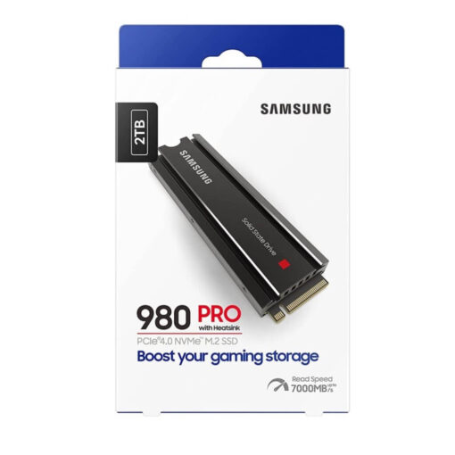 Samsung 980 Pro 2TB With Heatsink PCIe 4.0 NVMe M.2 Internal Gaming SSD