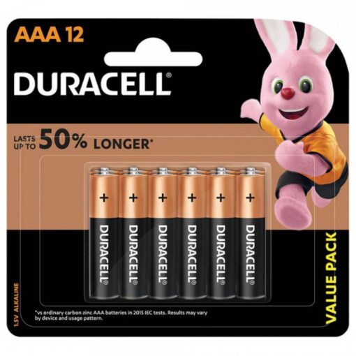 Duracell AAA Alkaline Batteries 12 Pack