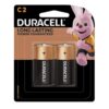 Duracell C Alkaline Batteries 2 Pack