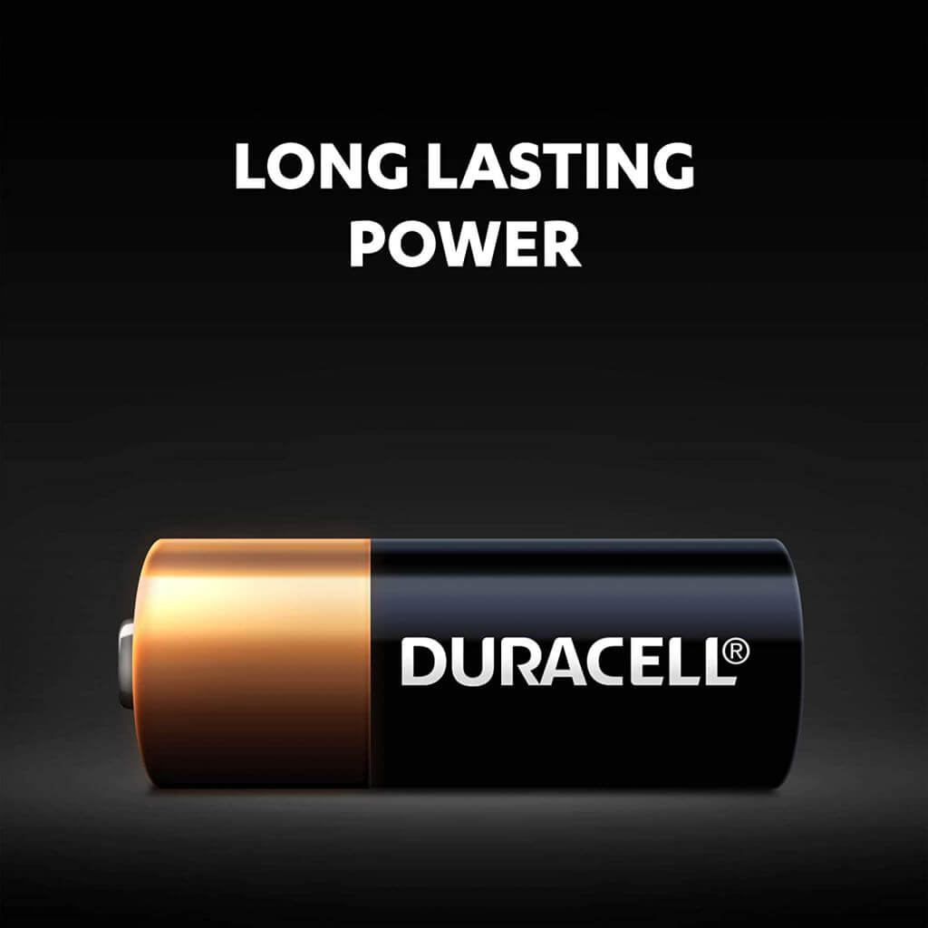 DURACELL Duracell 2-Piece MN21 Battery Black and Gold