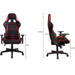 HyperX Blast Core Gaming Chair - Black & Red - Image 6