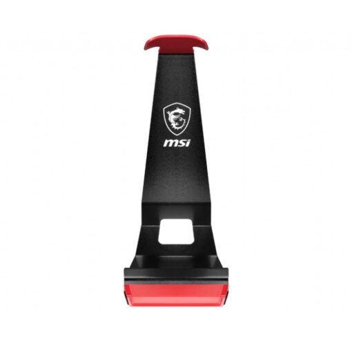 MSI HS01 Headset Stand - Black & Red - Image 2