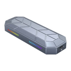 Orico Aluminum M.2 NVMe SSD RGB Enclosure USB 3.1 Gen 2 USB-C