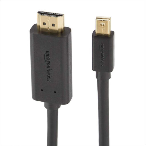 AmazonBasics Mini DisplayPort To HDMI Cable 6 Feet