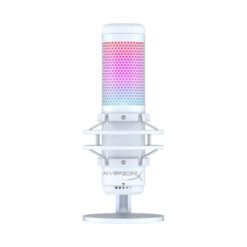 HyperX QuadCast S RGB USB Condenser Gaming Microphone For PC, PS5, PS4 and Mac - White