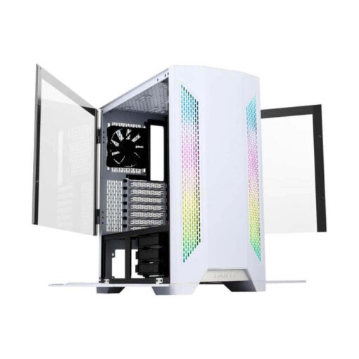 LIAN LI Lancool II Tempered Glass 2 Side Panel RGB With 3 Fan ATX Mid Tower Case - White - Image 4