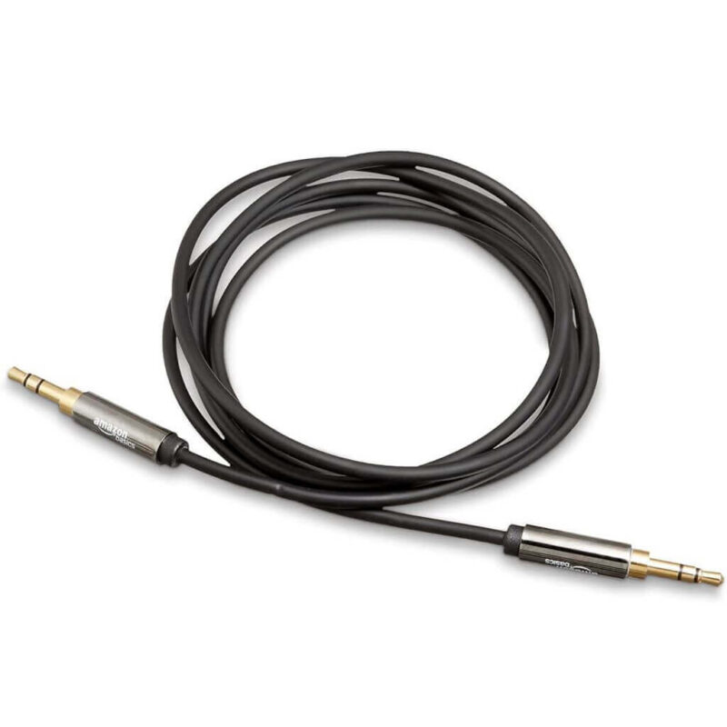 AmazonBasics 3.5mm Male To Male Stereo Audio Aux Cable
