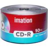50 Pack Imation CD-R 52X 700MB 80Min Blank Media Recordable Data Disc