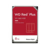 WD Red Plus 6TB NAS Hard Disk Drive - 5640 RPM Class SATA 6Gbs 128MB Cache 3.5 Inch - WD60EFZX
