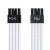 PSU 8 Pin To 6+2 Pin PCIE Male To Male GPU Cable