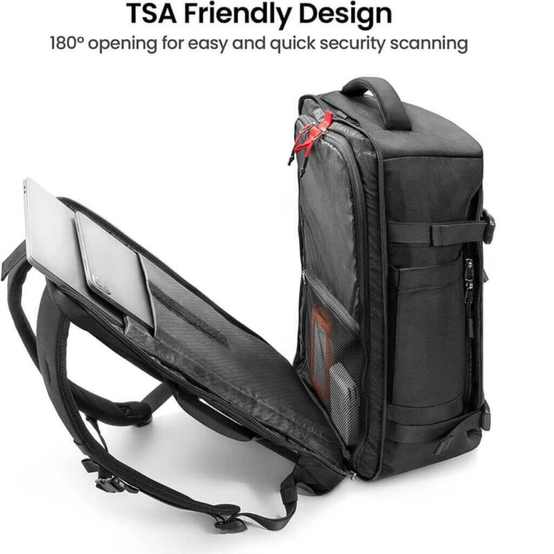 tomtoc Travel Backpack 40L For 17.3 Inch Laptop TSA Friendly
