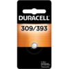 Duracell 309393 Silver Oxide Button Battery