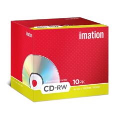 Imation CD-RW 700MB 4x-12x 80Min Blank Disc With Slim Jewel Case