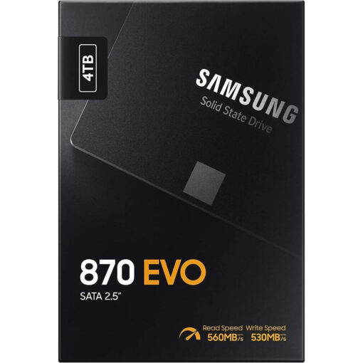 Samsung 870 EVO 4TB 2.5 Inch SATA III Internal SSD