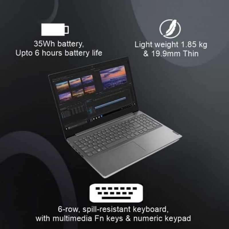 Lenovo Laptop V15-IGL 15.6 Inch HD Monitor Intel Celeron N4020 Dual ...
