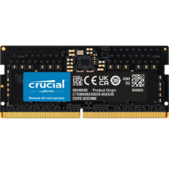 Crucial 8GB RAM DDR5 4800MHz SODIMM Laptop Memory