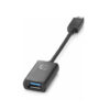 HP USB 3.1 To USB Type-C Converter Black