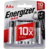 Energizer Max AA Alkaline Batteries 8 Pack