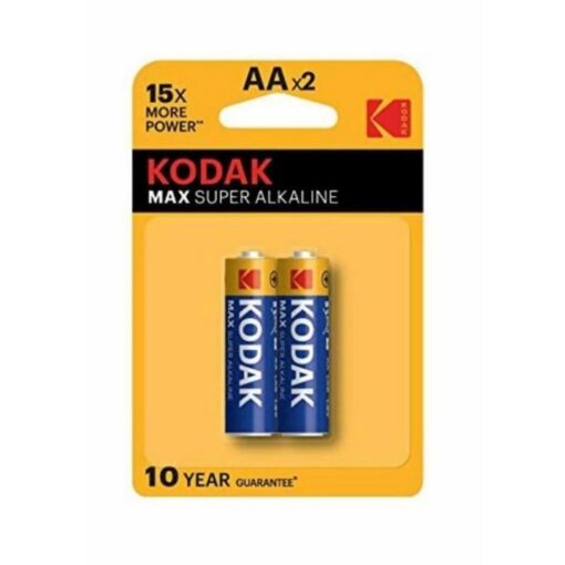 Kodak AAx2 Max Super Alkaline Batteries