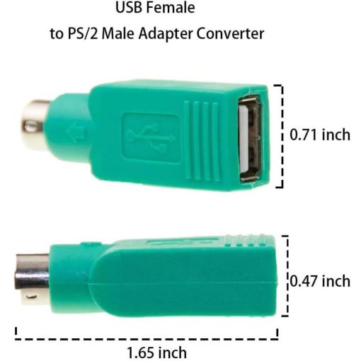USB Female To PS/2 Male Adapter For Mouse - Image 2