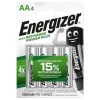 Energizer Recharge Power Plus AA Batteries 4 Pack