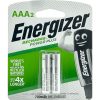 Energizer Recharge Power Plus AAA Batteries 2 Pack