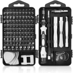 Precision Screwdriver Set, Lifegoo 117 in 1 Magnetic Repair Tool Kit for iPhone