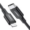 Ugreen USB-C To Lightning Cable Nickel Plating Shell Black 1 Meter