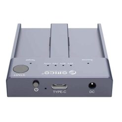 Orico M.2 NVMe Cloner Dual-Bay Docking Station USB-C To NVMe SSD Duplicator