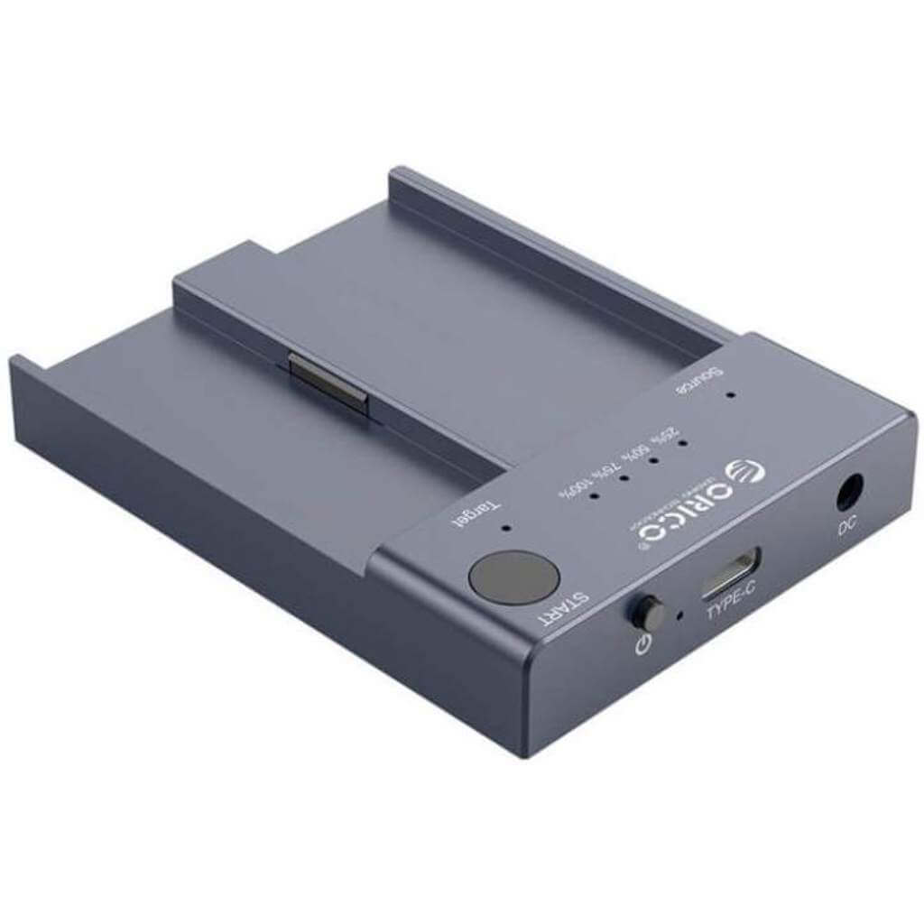 Orico M.2 NVMe Cloner Dual-Bay Docking Station USB-C To NVMe SSD Duplicator - Image 3