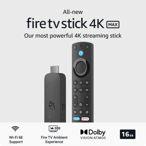 Amazon Fire TV Stick 4K Max 2nd Generation Wi-Fi 6E Dual Band - Image 2