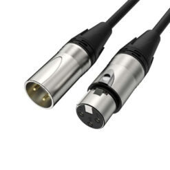 XLR Male To XLR Female Microphone Cable 3 Meters