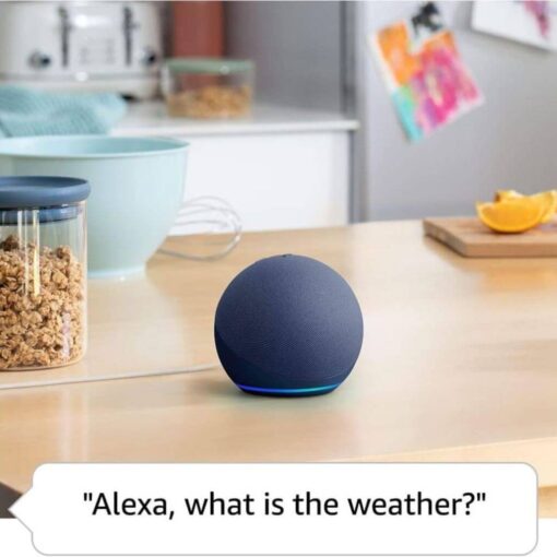 Amazon Echo Dot 5th Gen Smart Speaker With Alexa Charcoal - Image 3