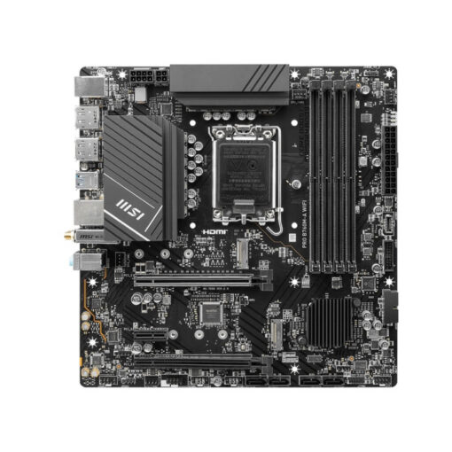 MSI Intel Pro B760M-A WIFI DDR5 Gaming Motherboard - Image 2
