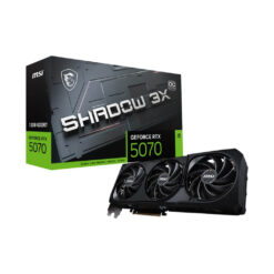 MSI nVidia Geforce RTX 5070 Shadow 3X OC Edition 12GB GDDR7 Graphic Card