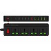 Heatz ZC618 Power Plug 3000W 5 Type-C 5 USB 4 Power Socket