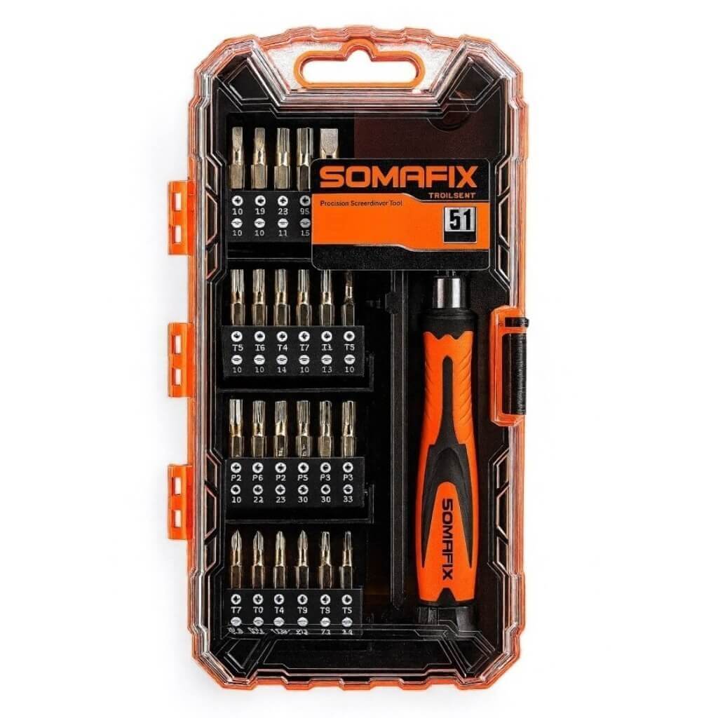 Somafix SFX5357 51 Pcs Precision Screwdriver Set