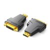 DVI24+5 Female To HDMI Male Converter Head BI-Direction Adapter