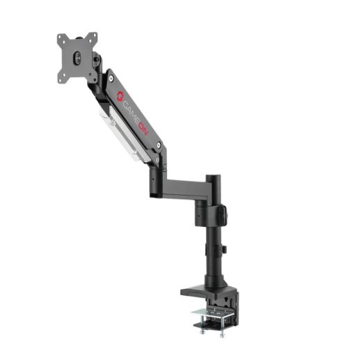 GameOn Pole-Mounted Single Monitor Arm Gas Heavy Duty Spring 17″ – 49″ Up To 18 KG - Image 3